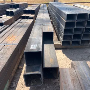 4 PCS @ 20.5 FT HOT ROLLED .188 IN. X 6 IN. X 6 IN. SQUARE TUBING