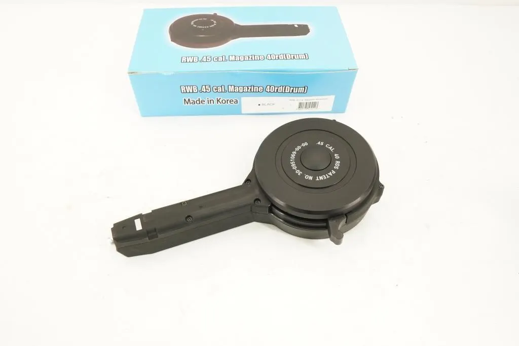 RWB 40 Round Drum Mag .45 ACP