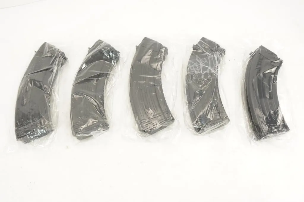 MIsc Brands Steel AK47 Mags (5) 7.62x39mm