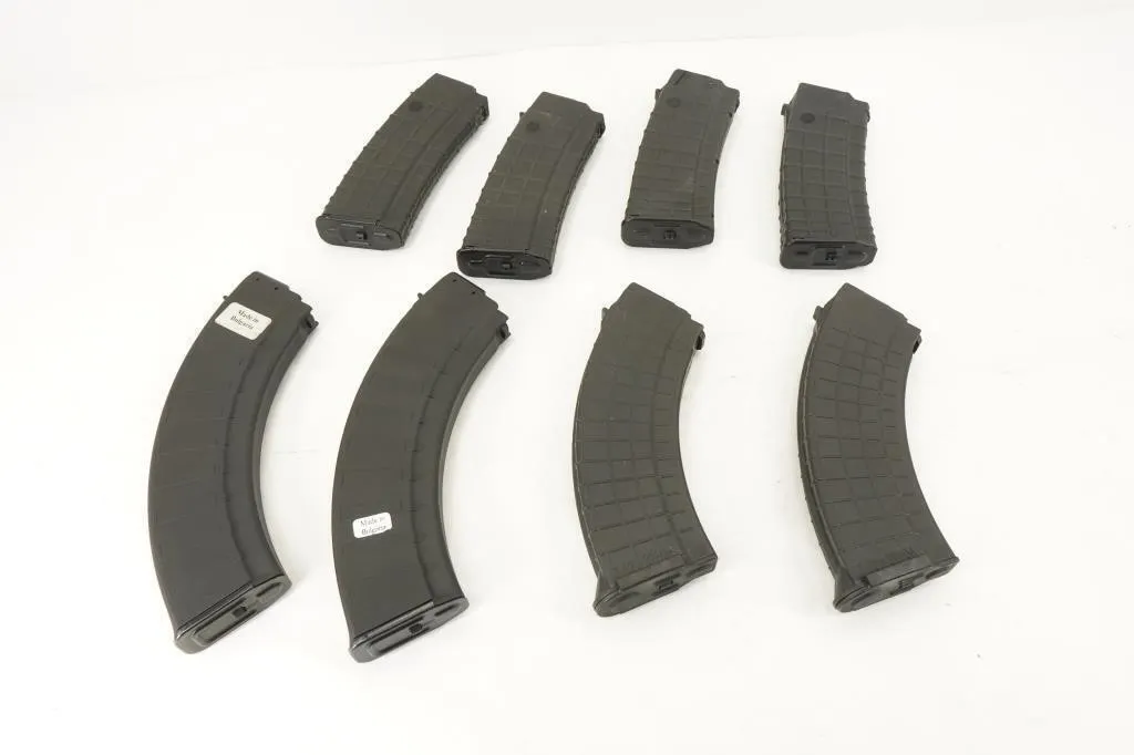 MIsc Brands Plastic Mags (8) AK and AR