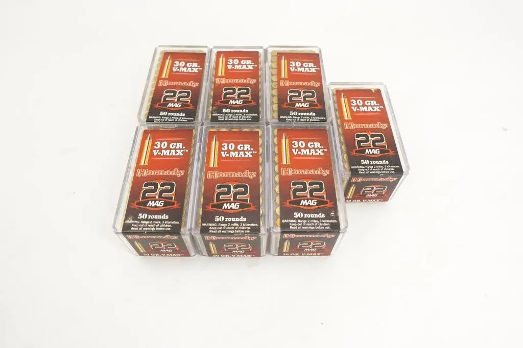 HORNADY 350 RDS 22 MAG