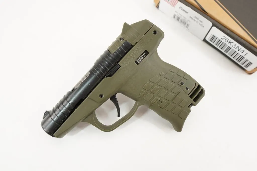 kel-tec PR-3AT GREEN 380 ACP