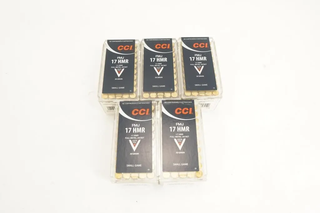 CCI 250 Rounds .17 HMR
