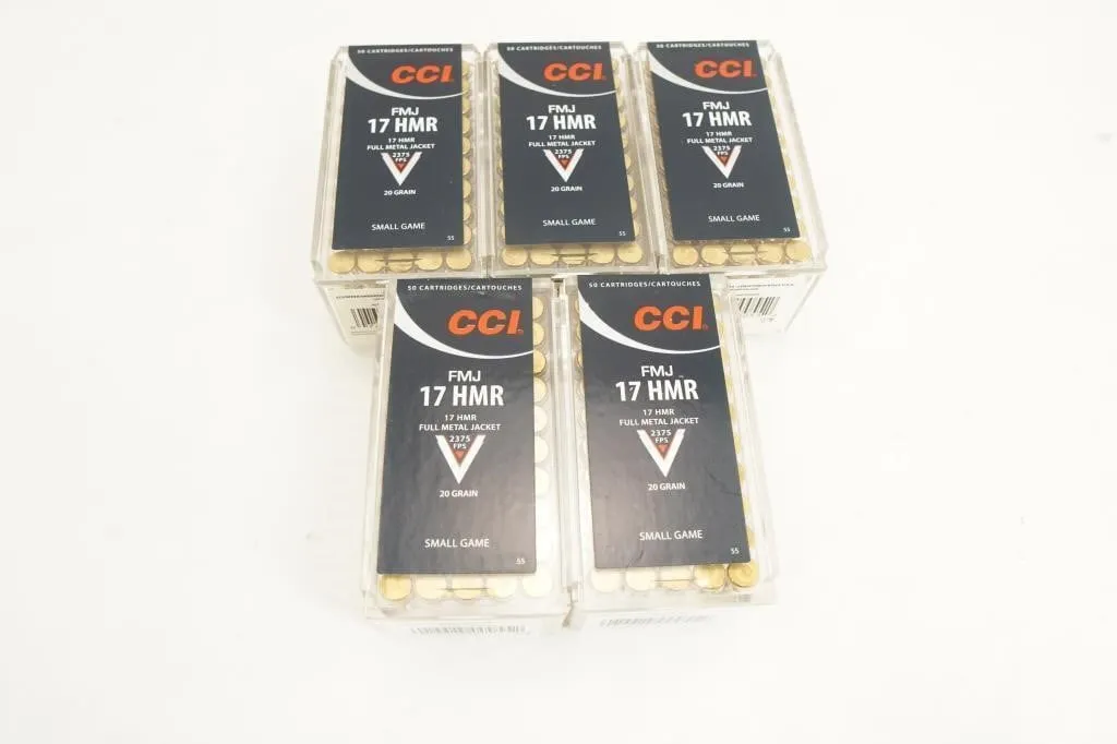CCI 250 Rounds .17 HMR