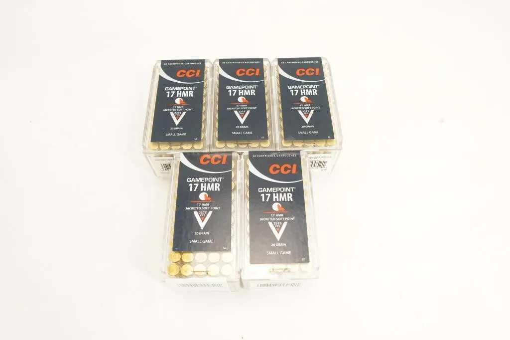 CCI 250 Rounds .17 HMR
