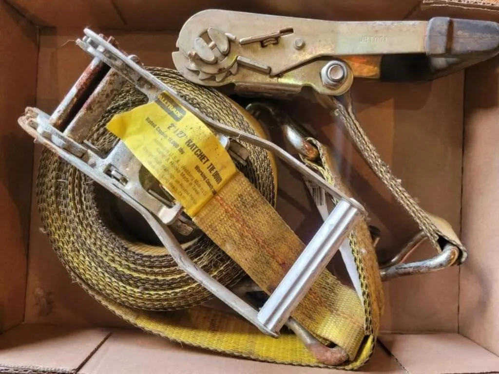 2" x 27' Ratchet Strap 10000 LBS CAP