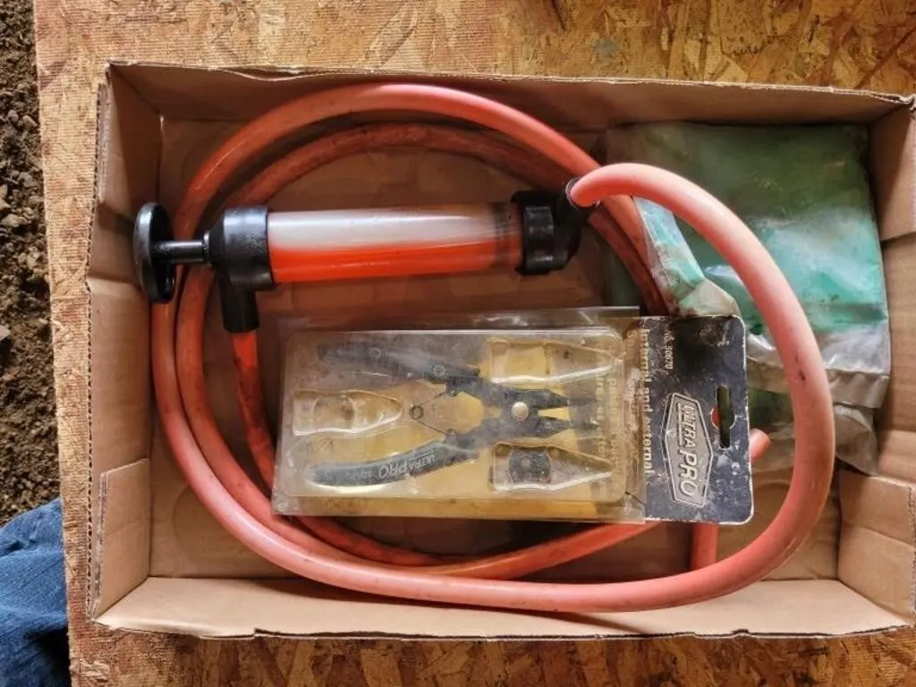 Oil Siphon Hose Small Snap Ring Pliers