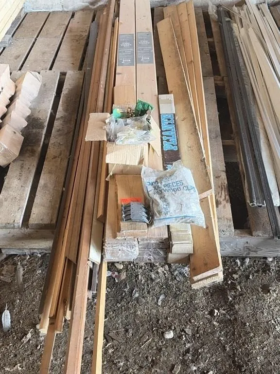 Pile of Various Lumber