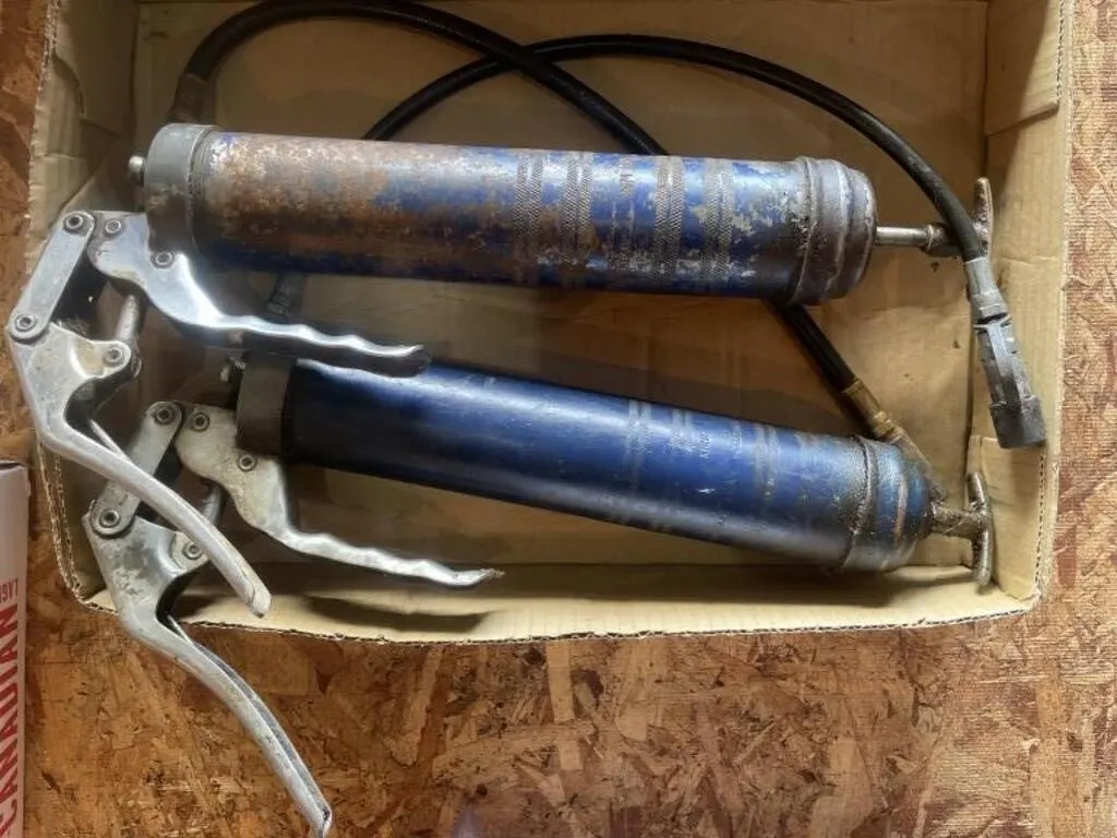 Two grease guns.