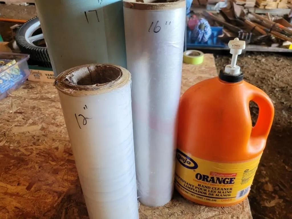 Various Masking Rolls , Gojo Hand Cleaner