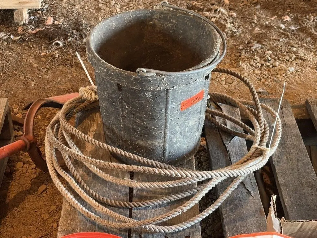 Rope and Feed Bucket