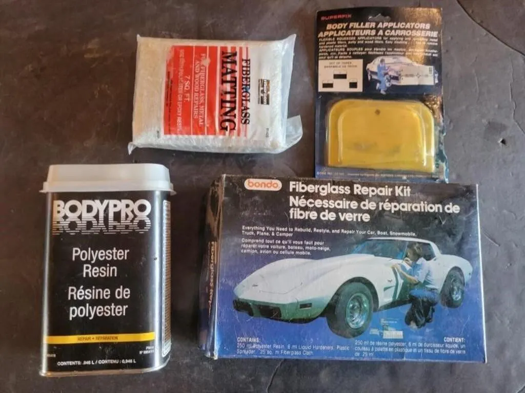 Fiberglass Repaur Kit Body Filler Applicators