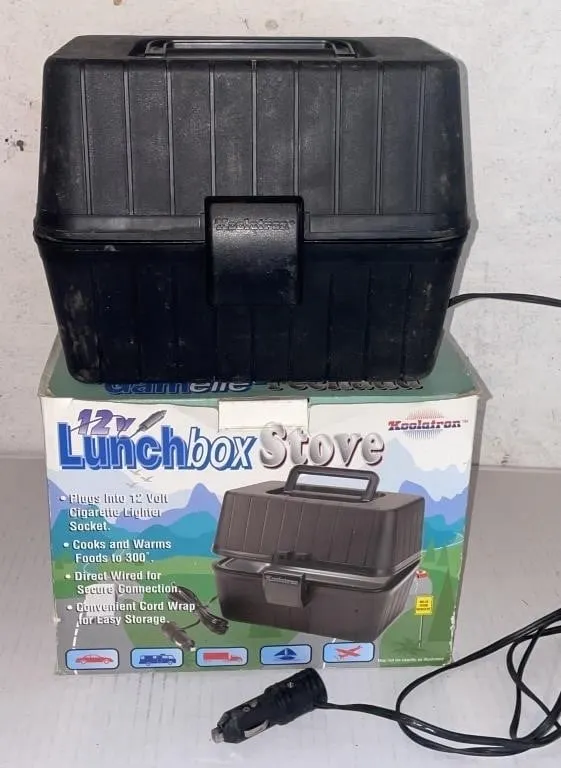 Koolatron 12V Lunchbox Stove.