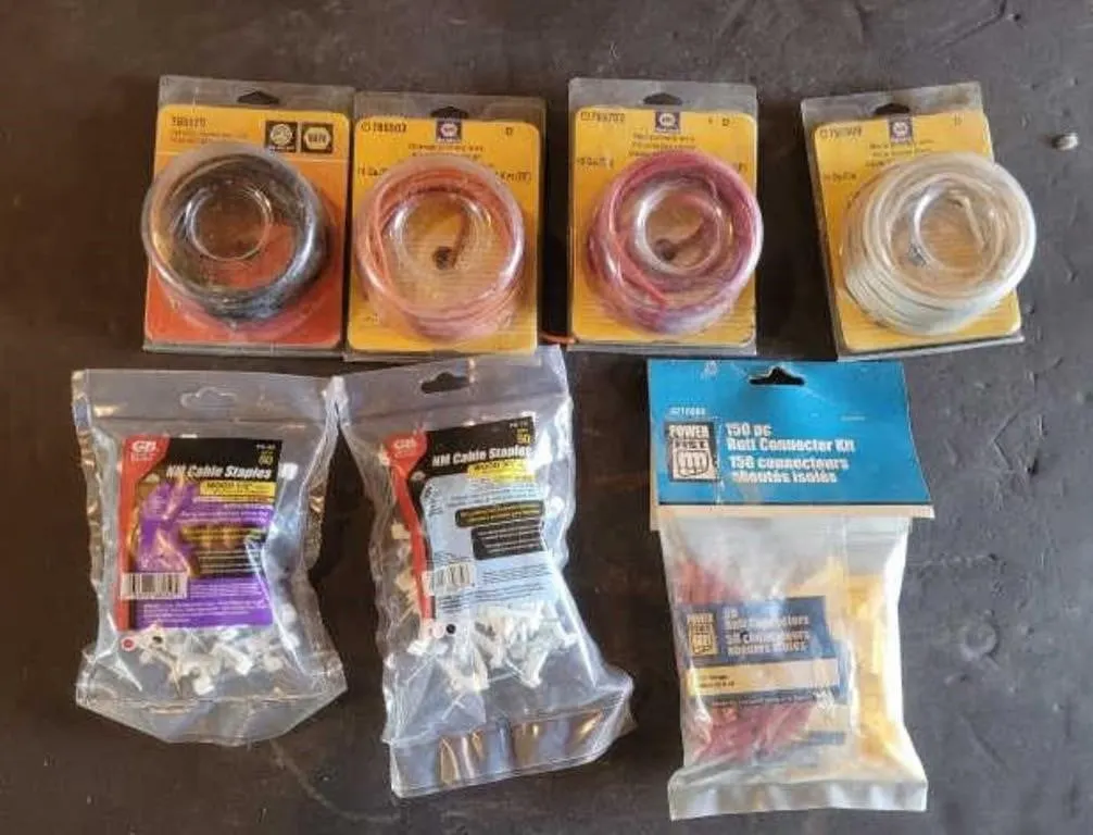 12V Automotive Wire,Butt Connectors,Cable