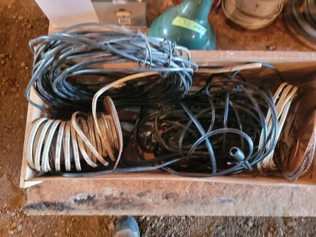 Assorted Electrical Wire , TV Cable , Grounding