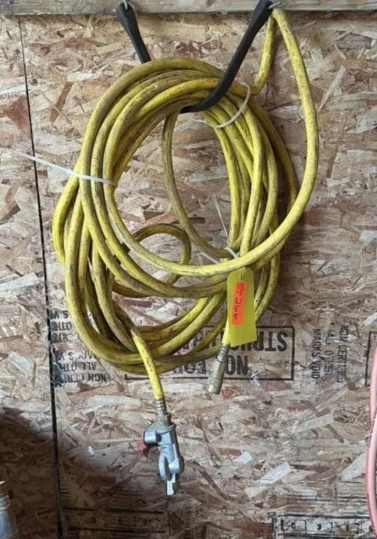Heavy-duty yellow air hose
