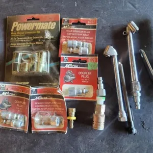 Assorted Air Line Fittings,Testers Couplers &