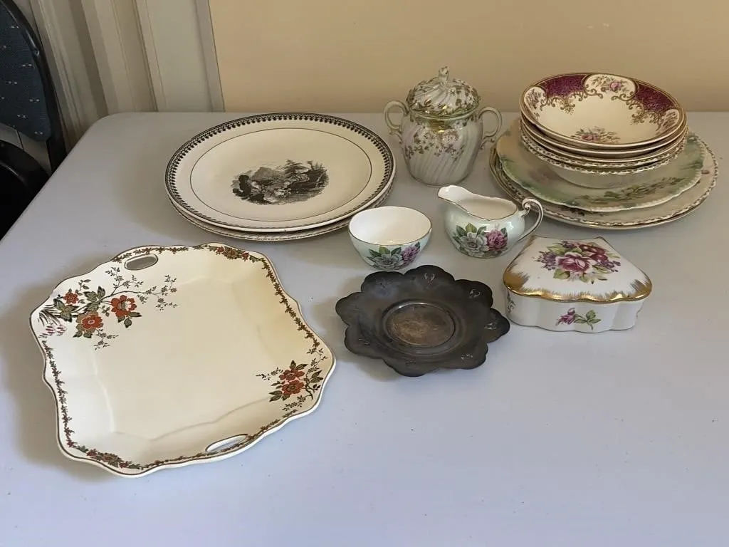 Vintage Dishes - wedgewood, paragon, Myott & more