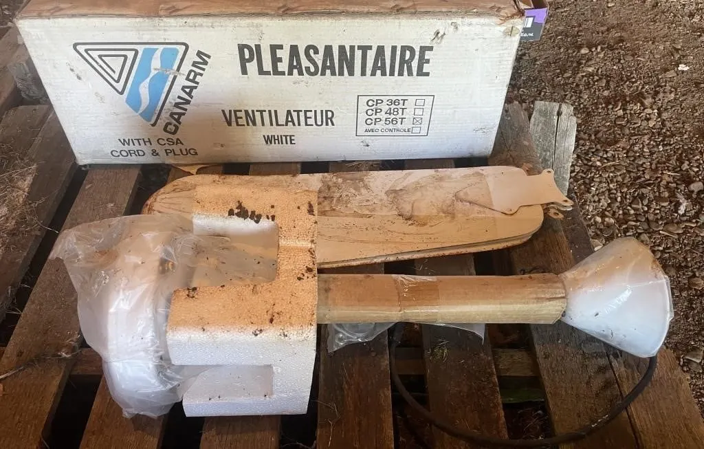 New old stock Canarm Pleasantaire ceiling fan