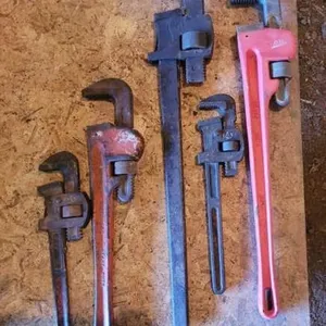 Assorted Pipe Wrenches