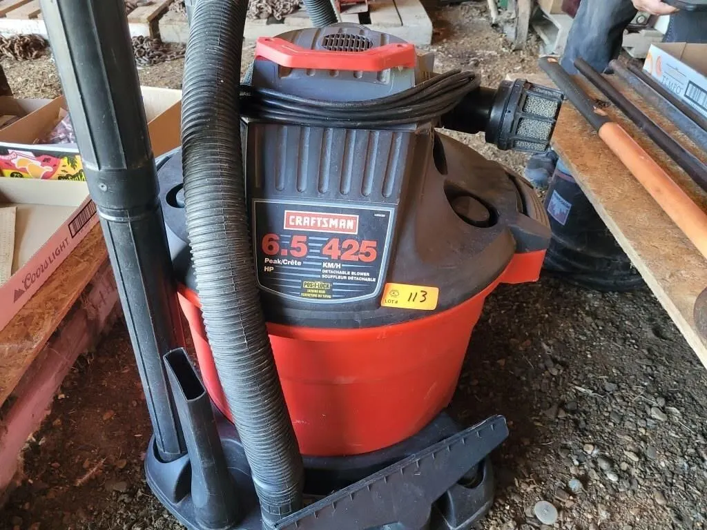 Craftsman 6.5 HP 425 KM/H 30 L Shop Vac