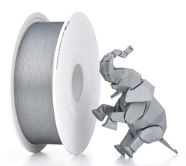 Bambu Lab PLA Matte 3D Printer Filament Ash Gray