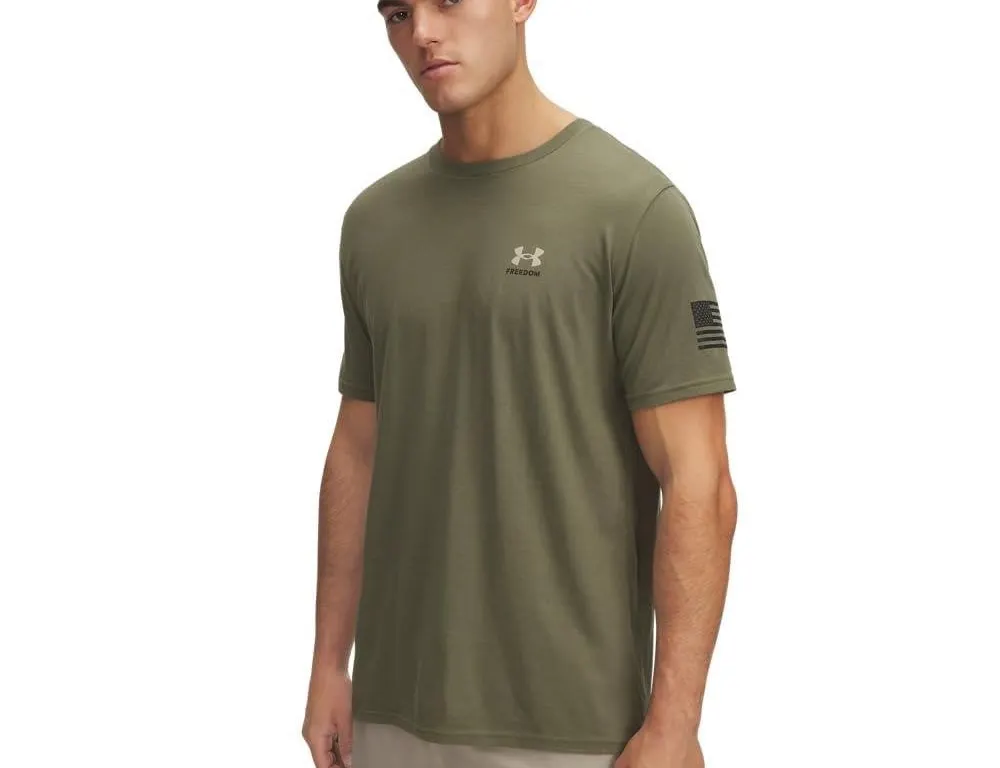 Under Armour Mens Freedom Flag T-Shirt XXL