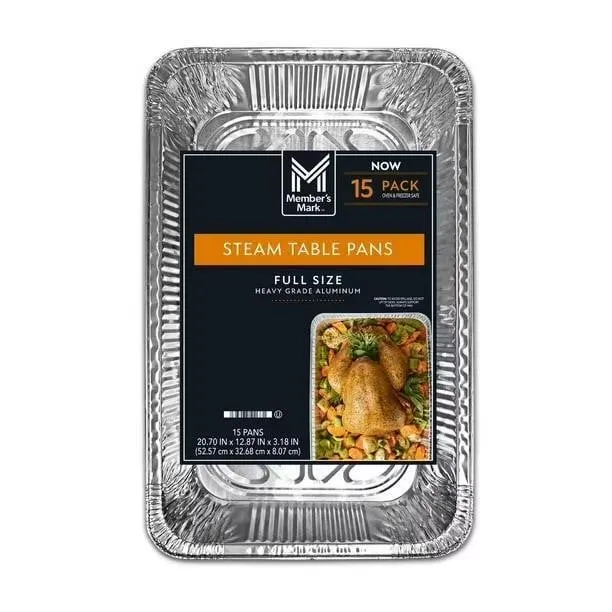 Aluminum Steam Table Pans Full Size
