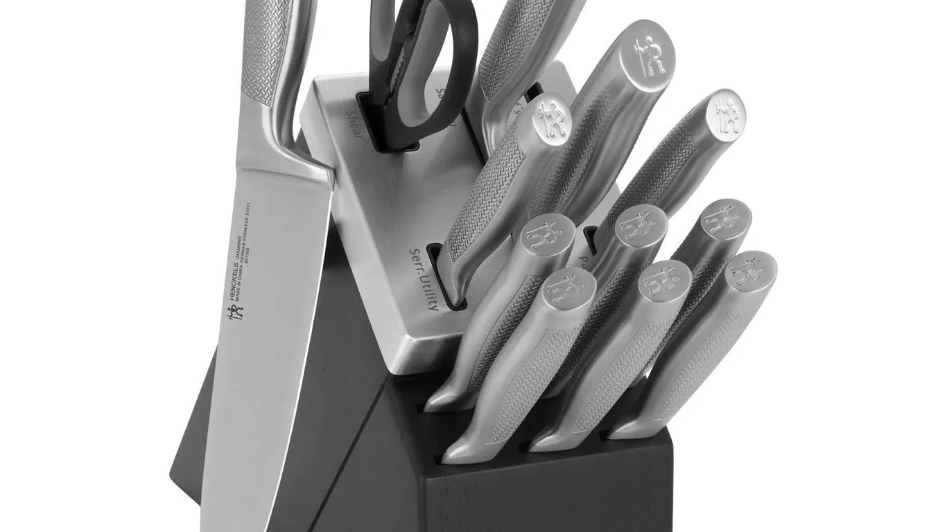 Henckels 13-pc Self-Sharpening Knife Block Set