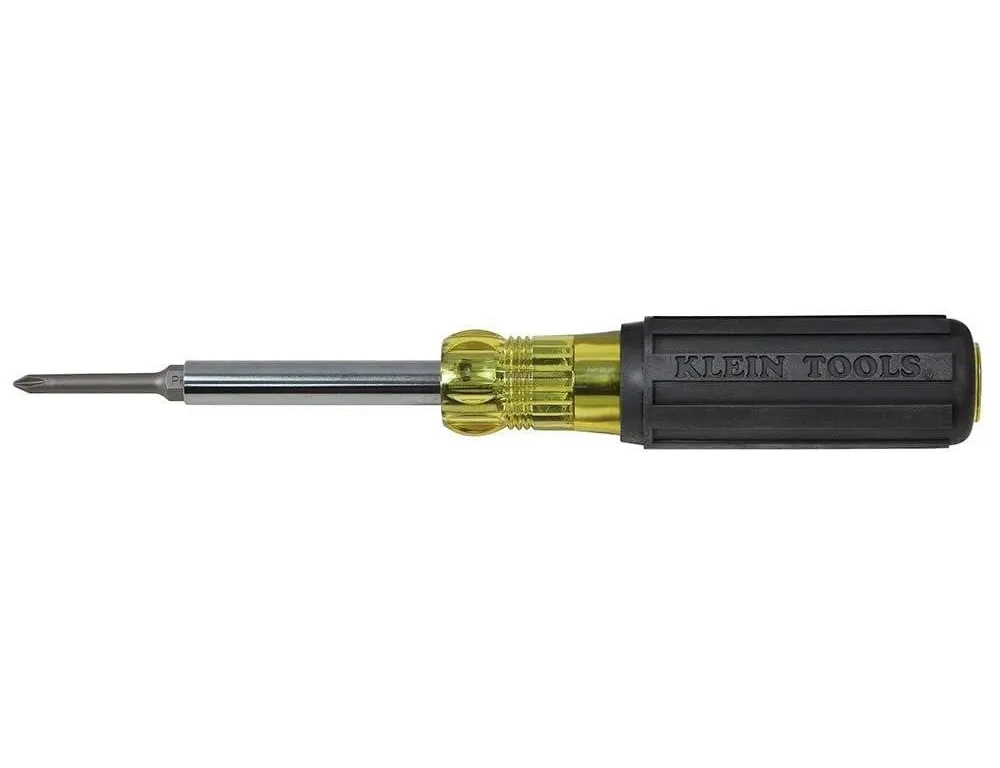 KLEIN TOOLS 6-in-1 Extended Reach Multi-Bit Driver
