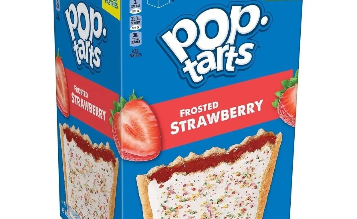 Kelloggs Frosted Strawberry Pop-Tarts 48ct