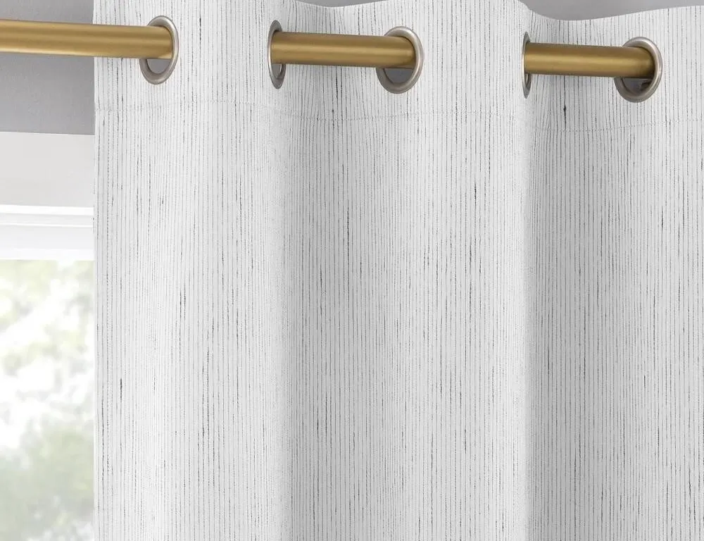 Sun Zero 2pk 37x63 Blackout Curtain Panels Pearl