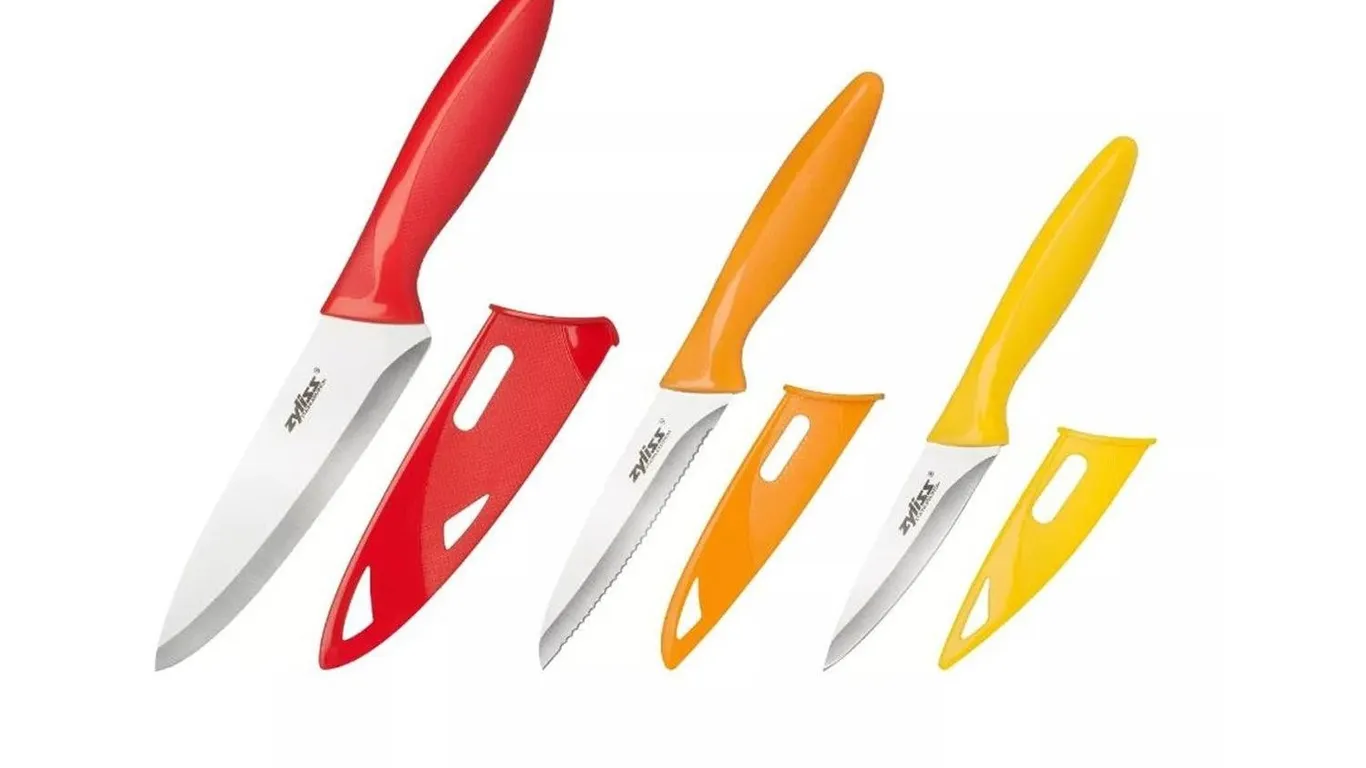 Zyliss Utility Knives 3.5 3pk Dishwasher Safe
