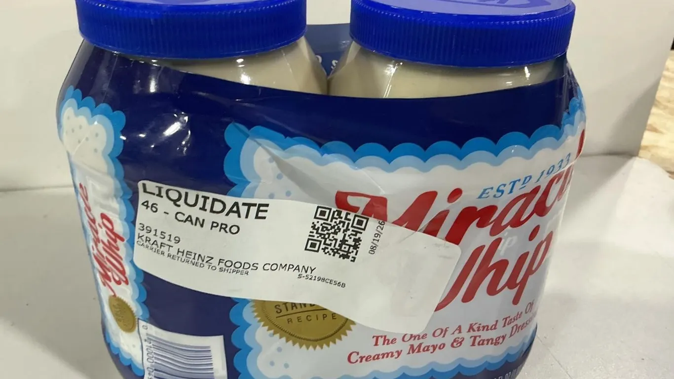 Kraft Miracle Whip Mayonnaise 30oz 2pk