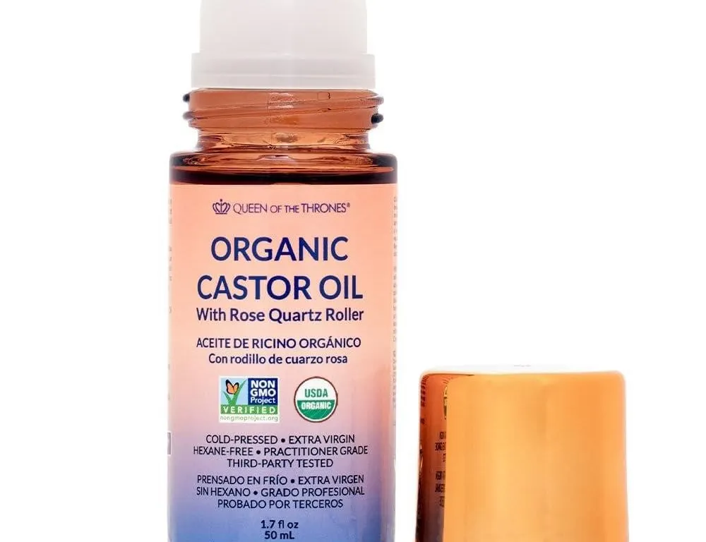 QUEEN OF THE THRONES Organic Golden Castor Oil...