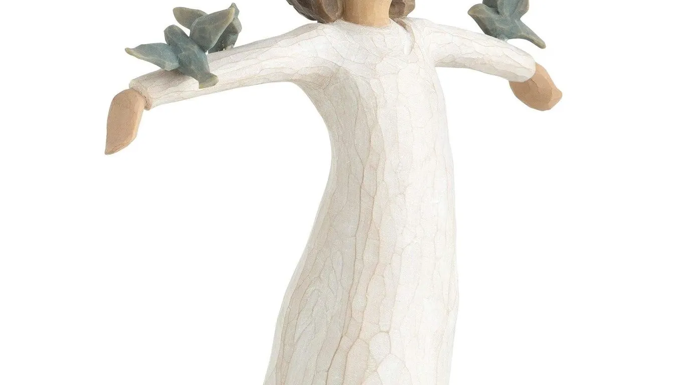 Willow Tree Happiness Sculpted Figure BROKEN WINGS