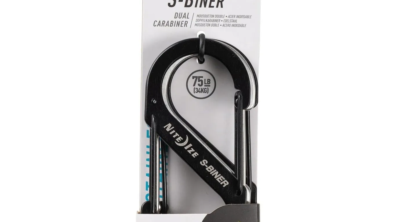 Nite Ize Stainless Steel S-Biner 4 3pk