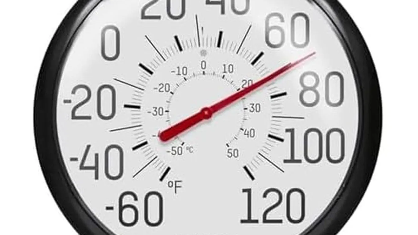 Taylor 13.25 IndoorOutdoor Wall Thermometer