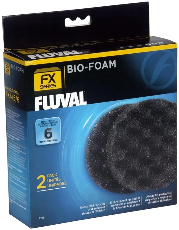 Fluval Bio-Foam Filter Media for FX4FX5FX6 2pk