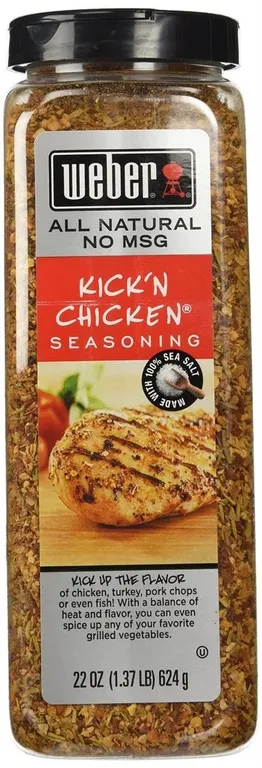 Weber Kickn Chicken Seasoning 22 oz