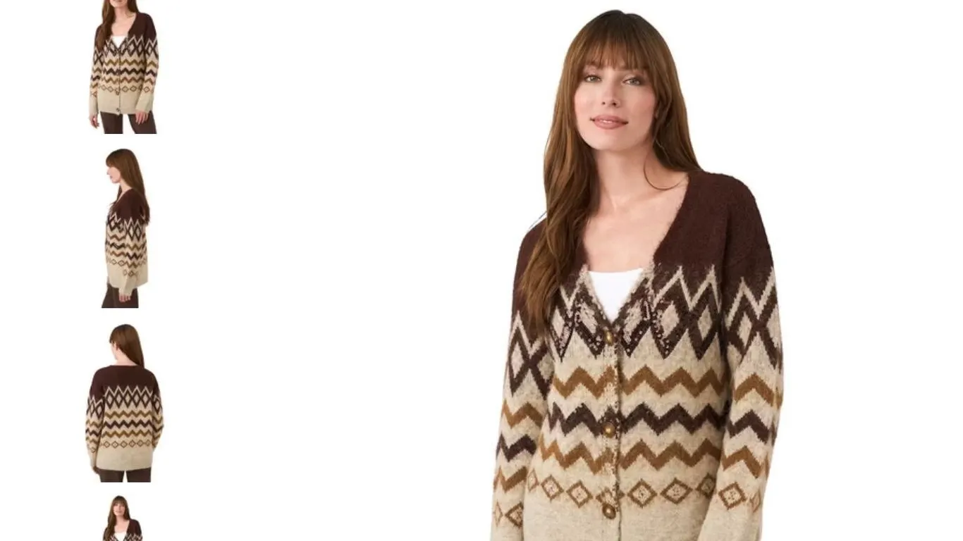 Edited by Maren Morris Womens Cardigan XL
