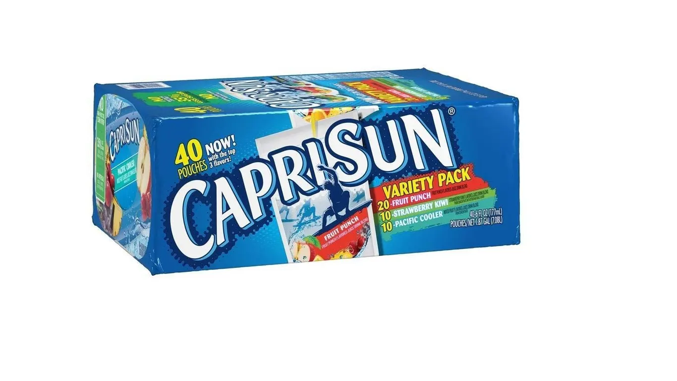 Capri Sun Fruit Juice Variety Pack 60oz 4pk 40ct