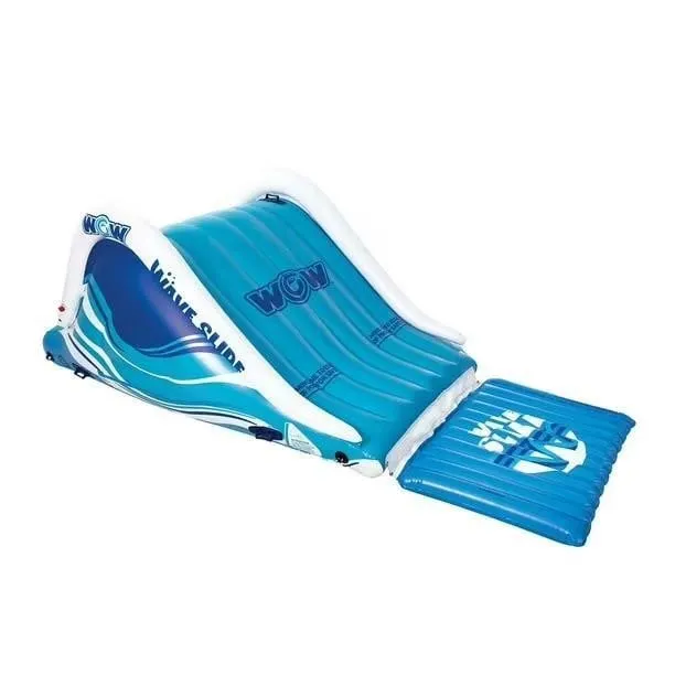 WOW Wave 2-Person Inflatable Pool Lake Slide