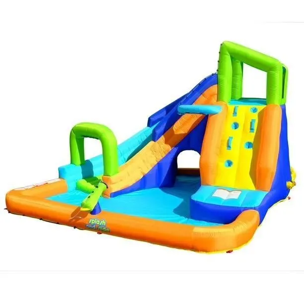 My 1st Water Slide with Tunnel and Water Arch