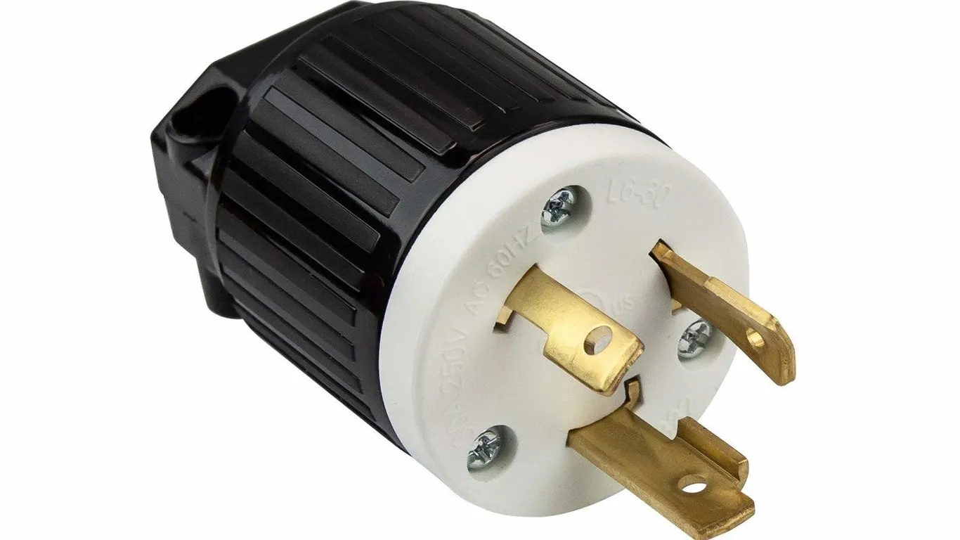 ENERLITES NEMA L6-30P Locking Plug 30A 250V