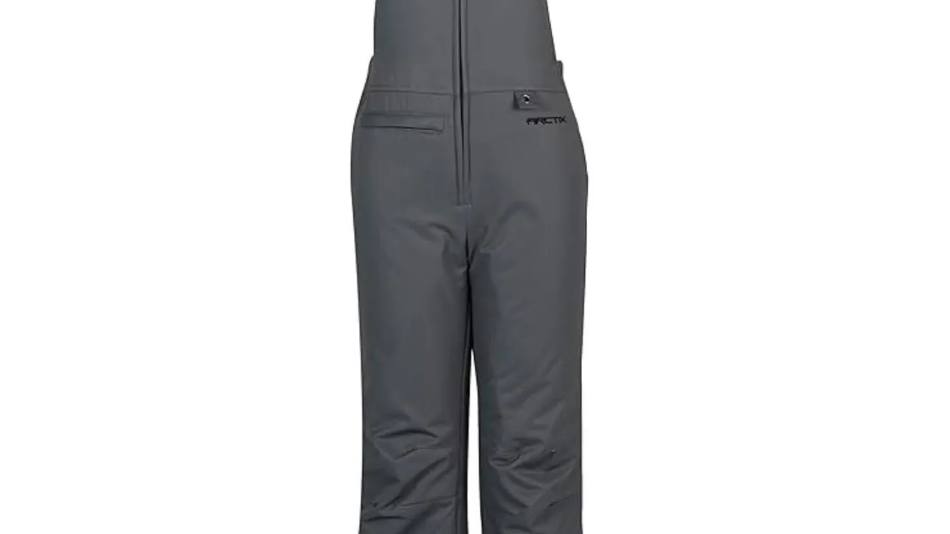 Arctix Kids Insulated Ski Bibs Charcoal Large