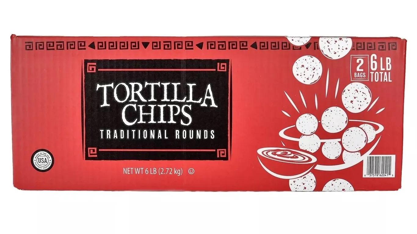 Tortilla Chips Traditional Rounds
