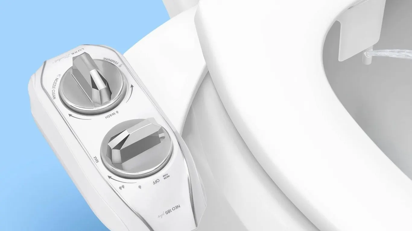 LUXE Bidet NEO 185 PLUS Attachment Chrome