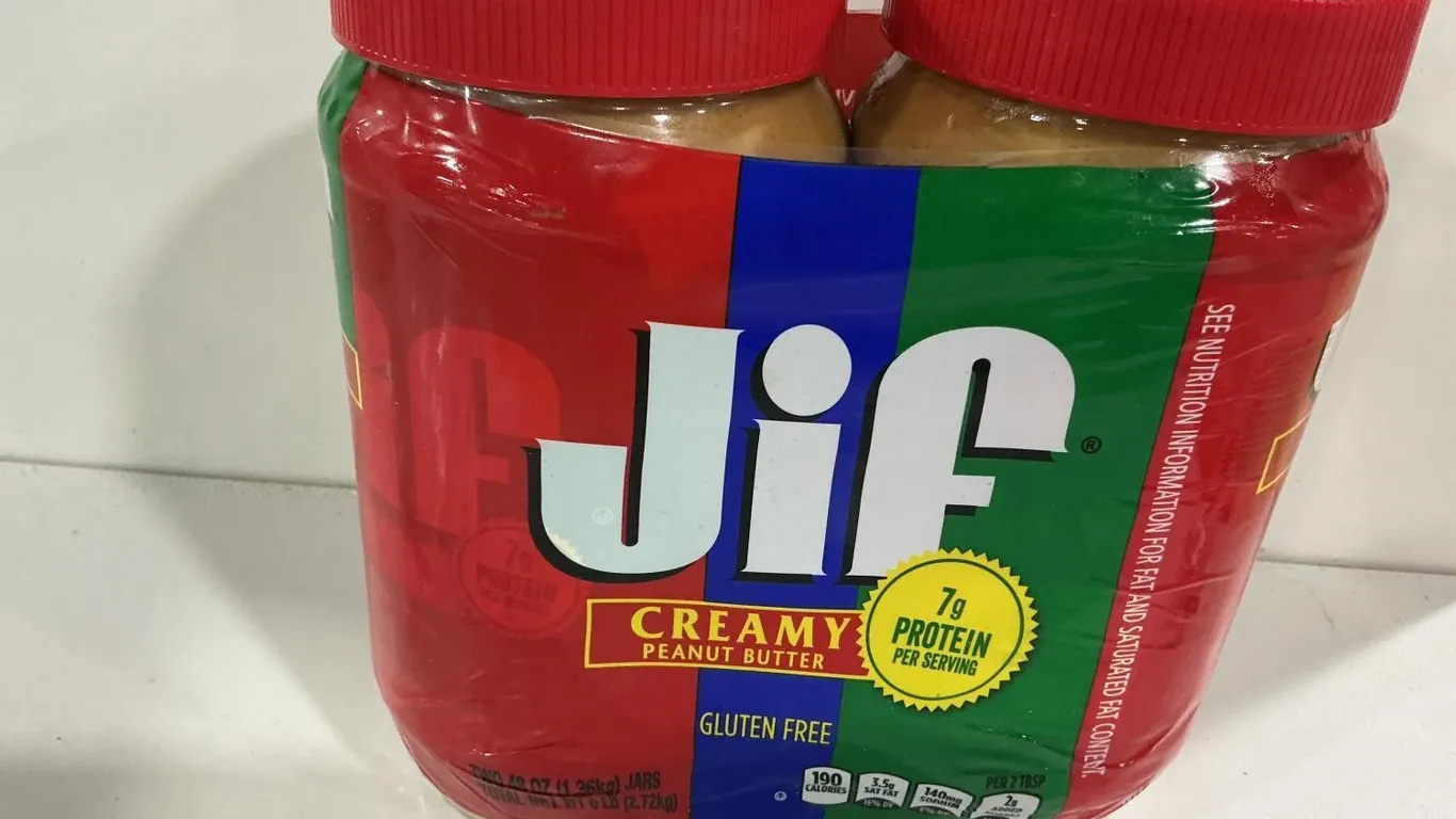 Jif Creamy Peanut Butter 48oz 2pk