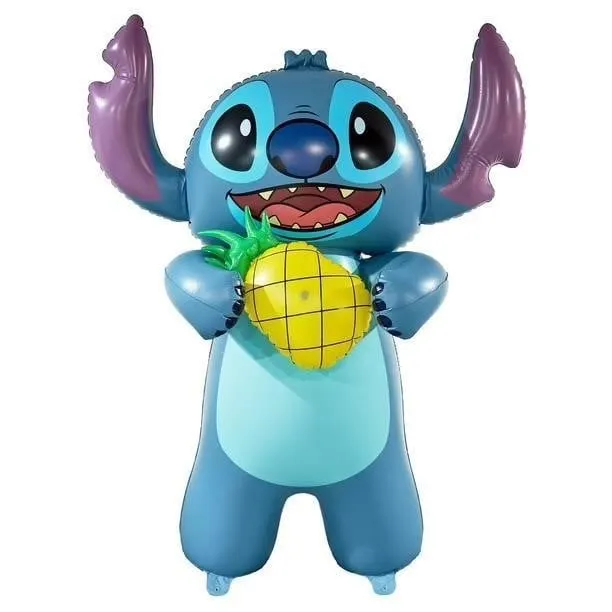 Disney Stitch Giant Inflatable Sprinkler Blue Toy